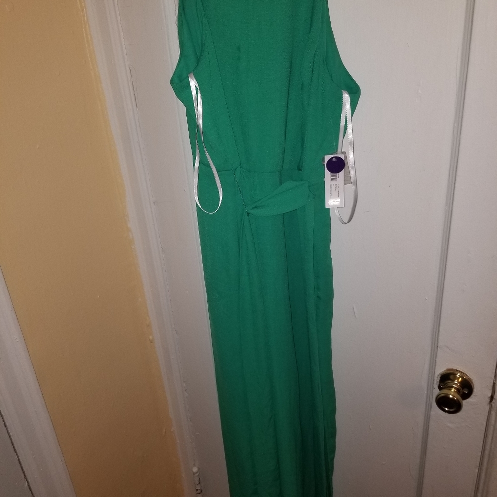 Sweet Storm Green Jumpsuit - Picture 7 of 8